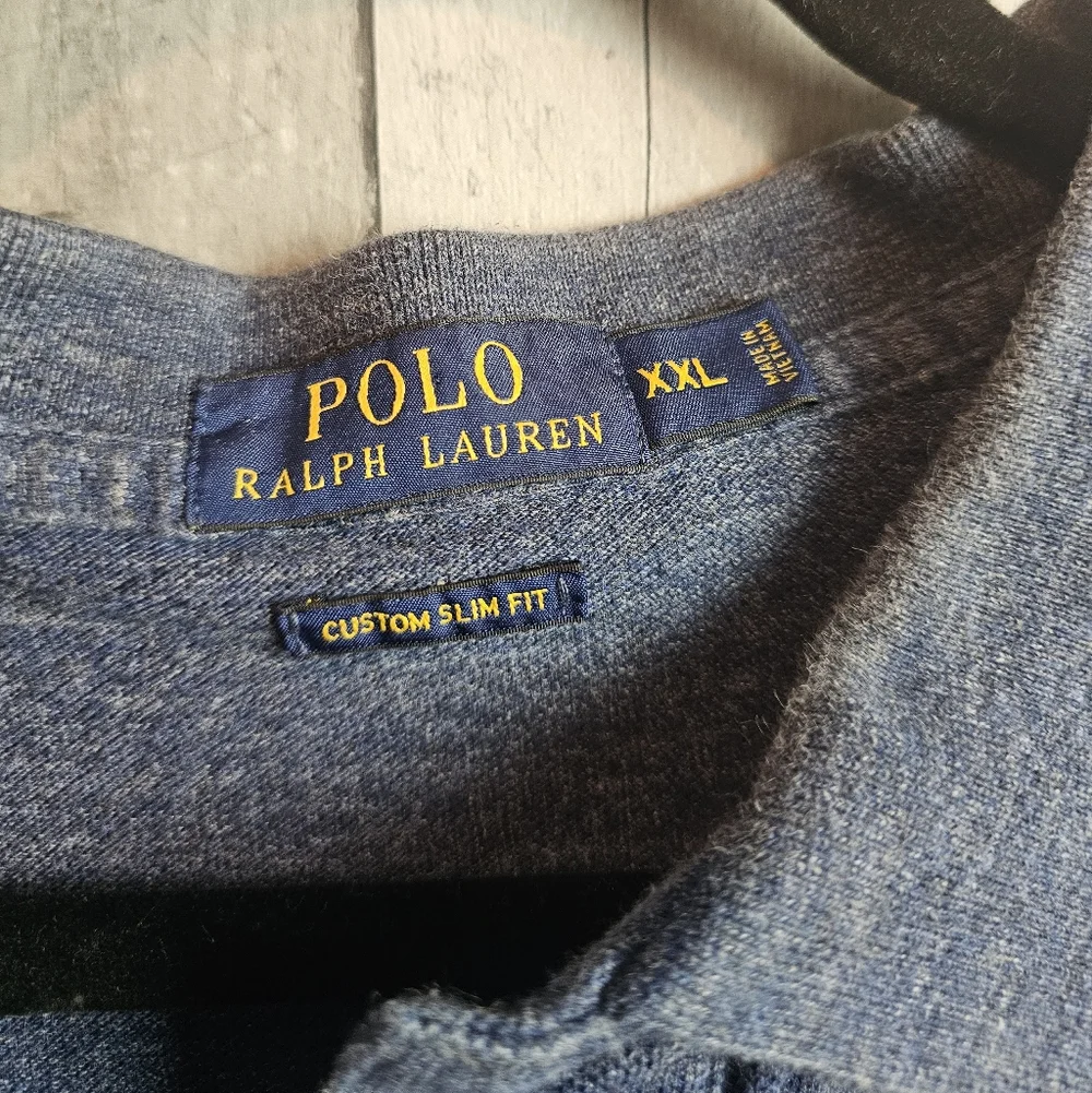 Polo by Ralph Lauren Men's Navy Polo Shirt XXL - Picture 2 of 5